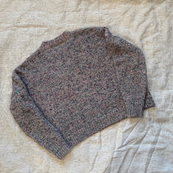 Jenni Kayne Cropped Cocoon Crewneck Sweater, size M - Picture 7 of 7